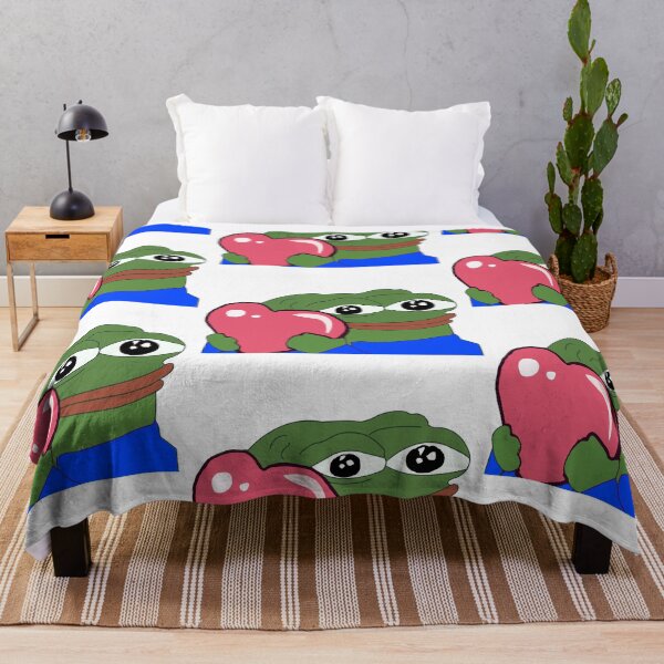 Vista previa del artículo con la obra «peepo corazon pepe amor», diseñado y vendido por Thundersome.