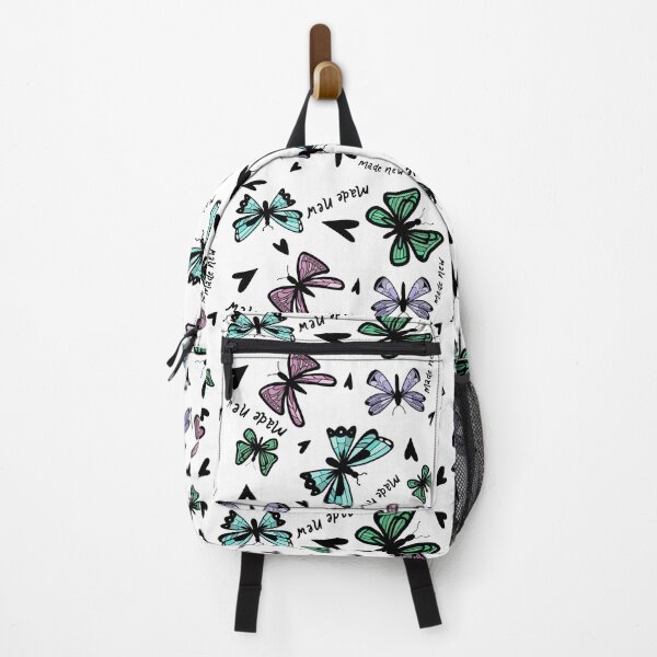 Item preview, Cool Colors Made New Butterflies Print designed and sold by faithprints.