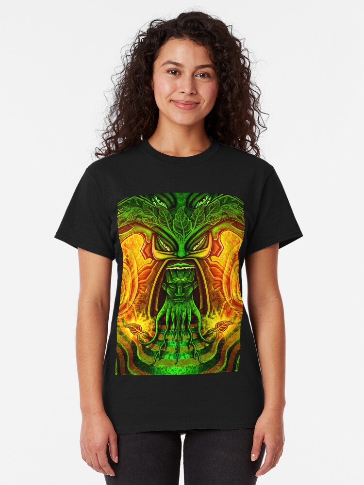 Alternate view of Spinach Rolled Classic T-Shirt