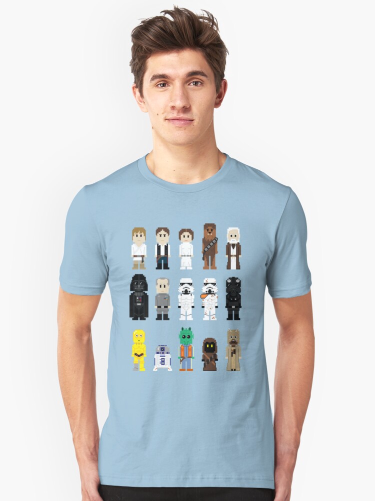 Alternate view of 8-Bit ANH Slim Fit T-Shirt