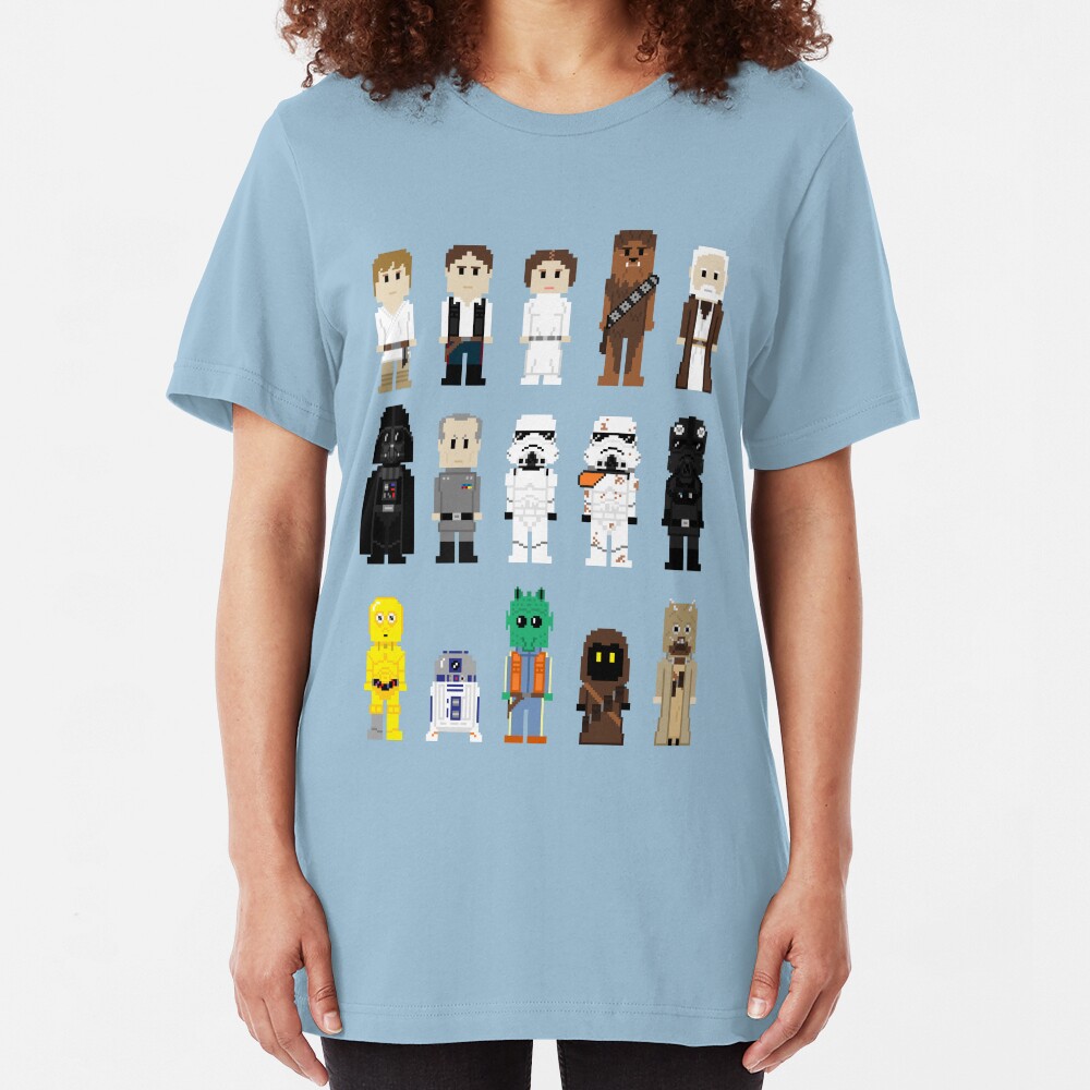 8-Bit ANH Slim Fit T-Shirt