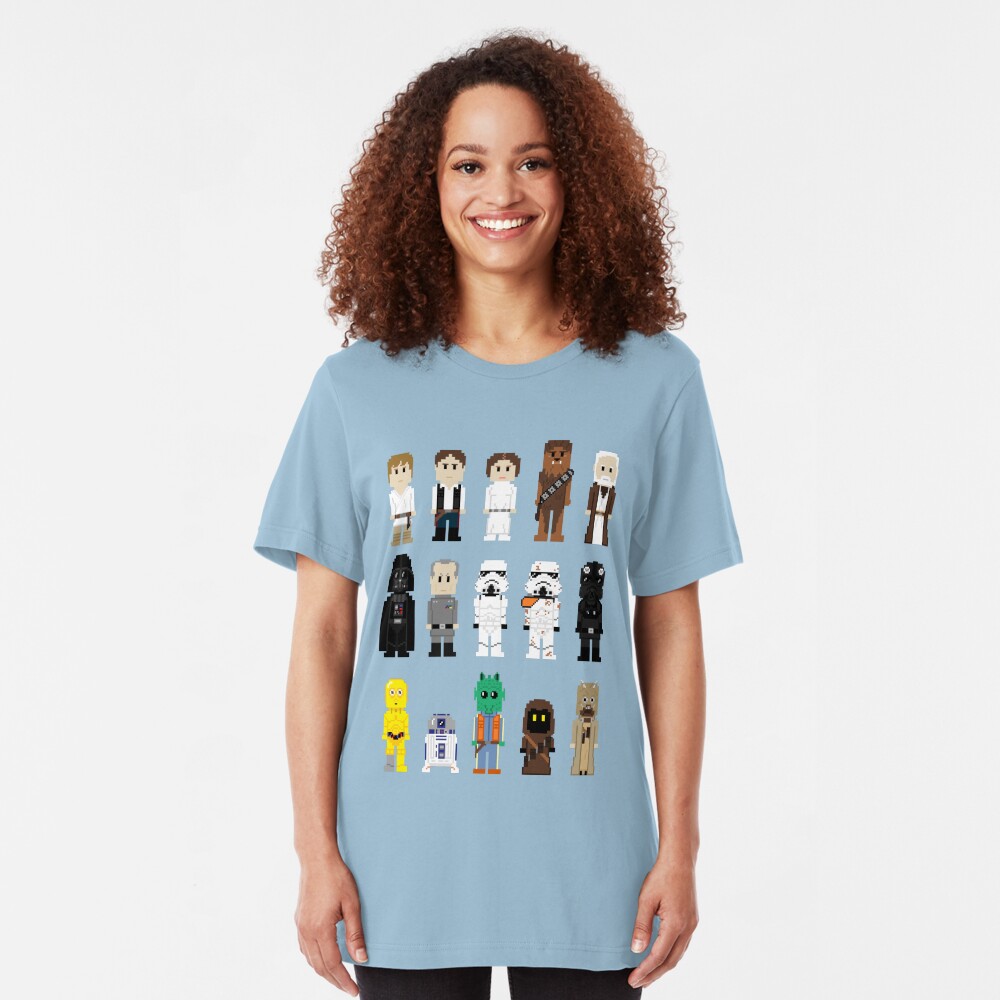 8-Bit ANH Slim Fit T-Shirt
