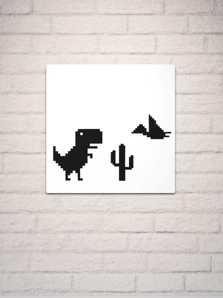 Google Dinosaur Game Wall Art for Sale