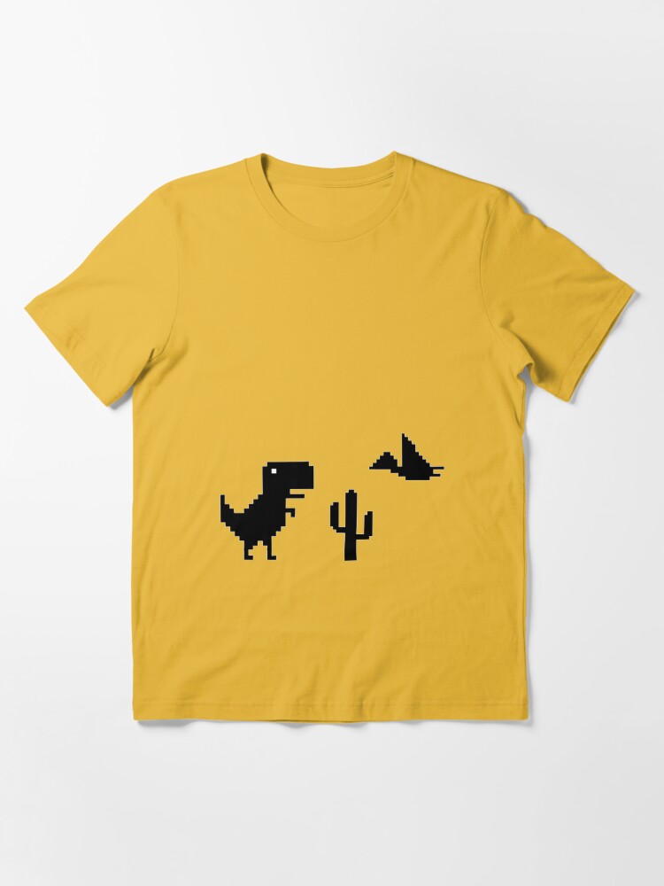 Google Offline Dinosaur Game Essential T-Shirt for Sale by DannyAndCo