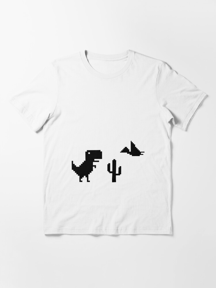 Google Offline Dinosaur Game Essential T-Shirt for Sale by DannyAndCo