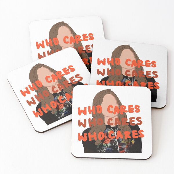 Item preview, Gina Who Cares Sticker designed and sold by elisebelize.