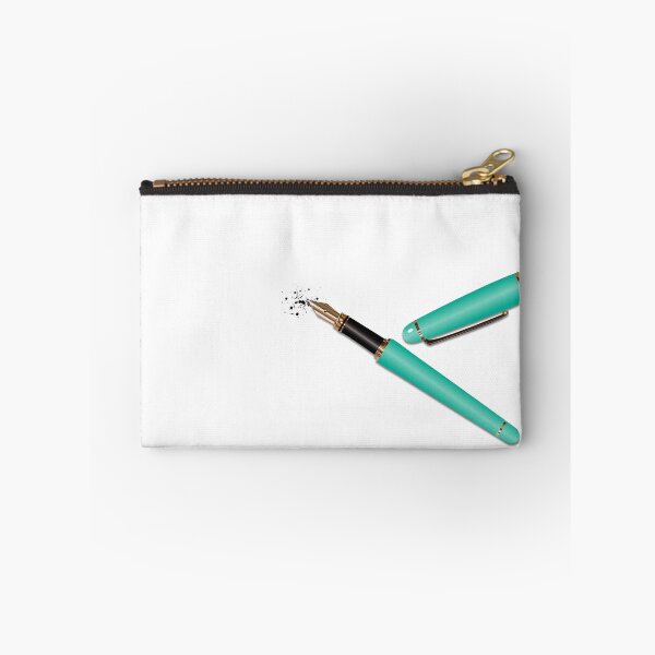 Item preview, Fountain Pen (Turquoise) designed and sold by BehaveBookishly.