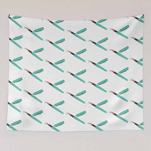 Item preview, Fountain Pen (Turquoise) designed and sold by BehaveBookishly.