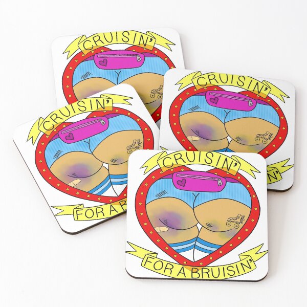 Item preview, Cruisin for a Bruise Roller Skate Booty designed and sold by Hotanist.