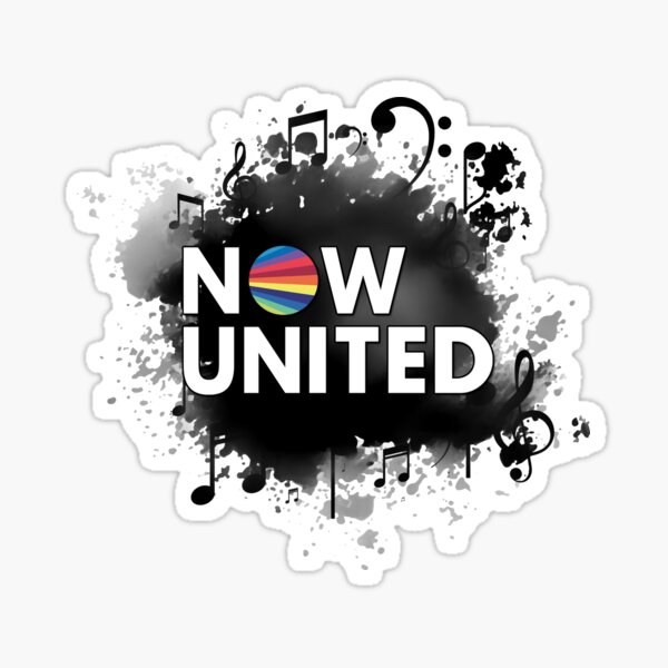 NOW UNITED - MUSICAL NOTES Sticker