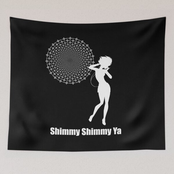Item preview, Dancing girl with headphones, Shimmy Shimmy Ya, ODB  designed and sold by freedomcrew.