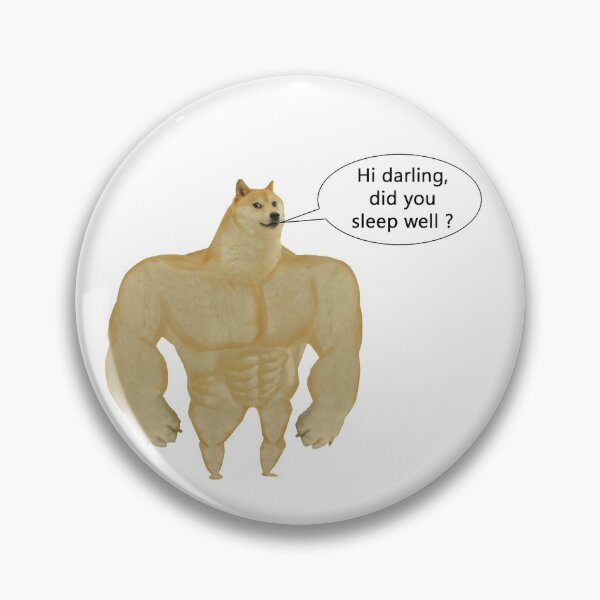 Item preview, Swole doge meme - Perfect for a mug ! designed and sold by MemesFactory.