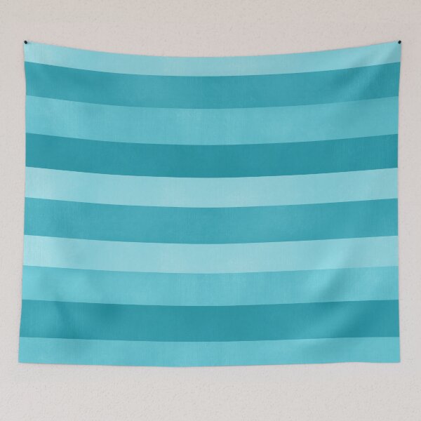 Item preview, Aqua Blue Textured Stripes Pattern designed and sold by blueskywhimsy.