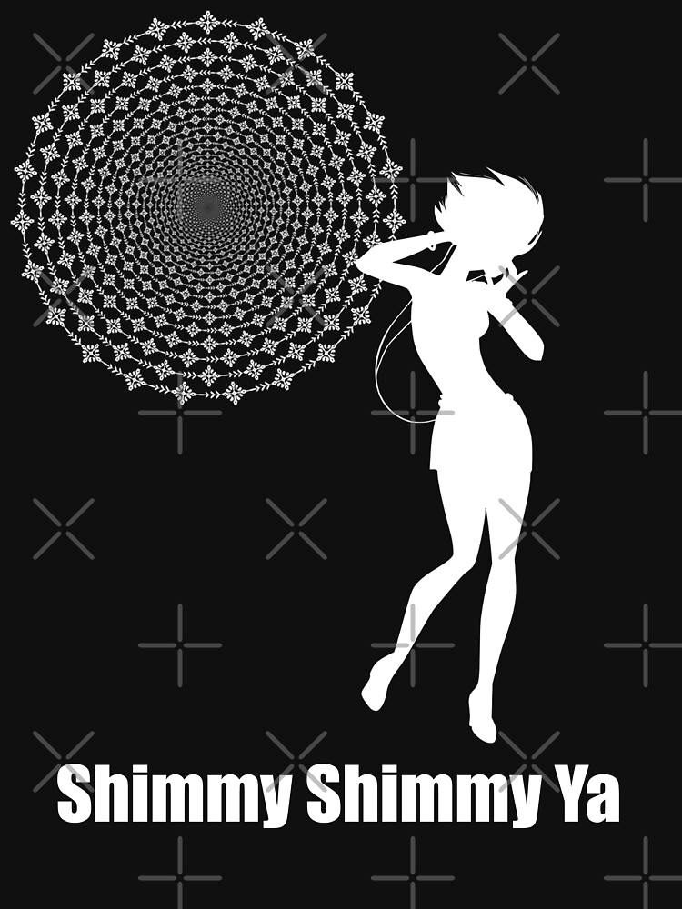 "Dancing girl with headphones, Shimmy Shimmy Ya, ODB " T-shirt by ...
