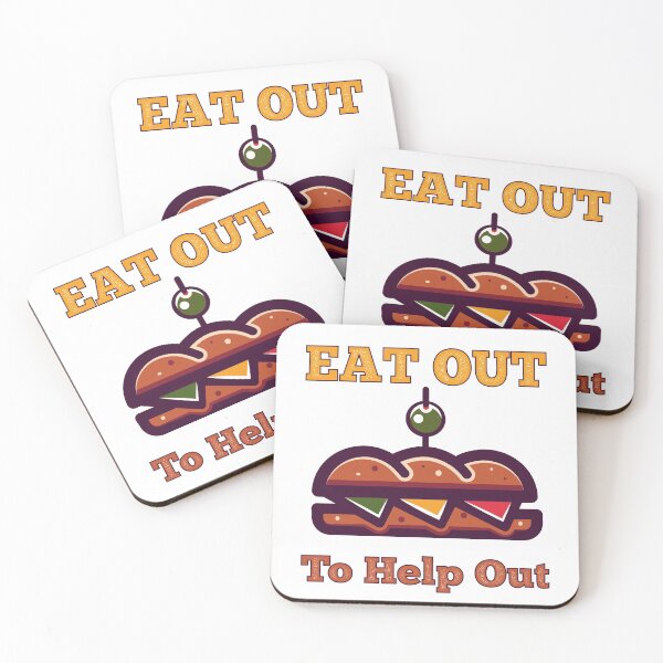 Item preview, Eat Out To Help Out designed and sold by DoodleBugDigits.