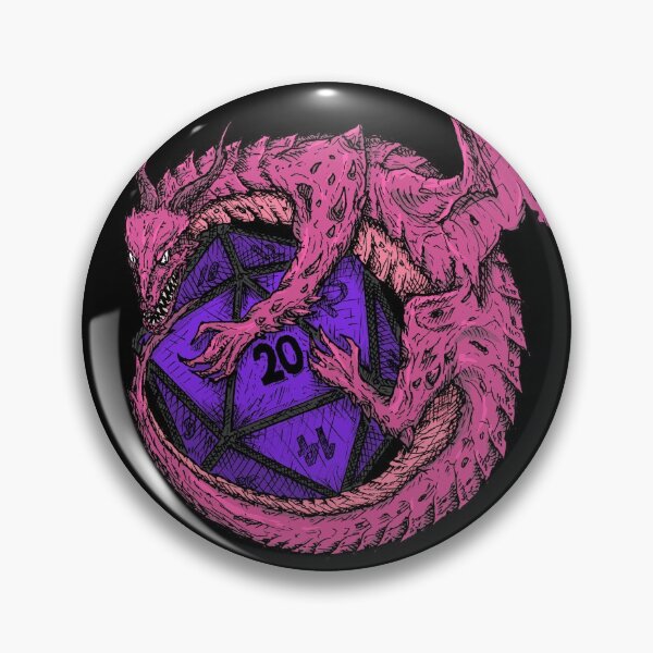 Item preview, Dragon's Horde Collection 2 - Dungeons and Dragons - Pink and Purple designed and sold by Dylan Nonya.