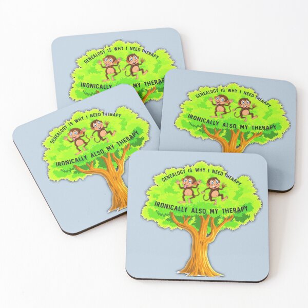 Item preview, Genealogy Therapy Monkey Meme Art designed and sold by Frostyjenson.