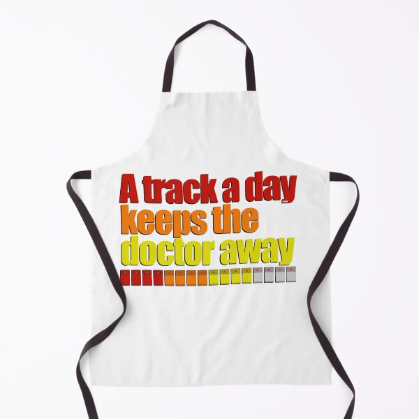 Item preview, A track a day keeps the doctor away designed and sold by iveno.