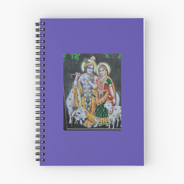 Item preview, Retrato de Shree Radha Krishna designed and sold by Radhika Rathore.