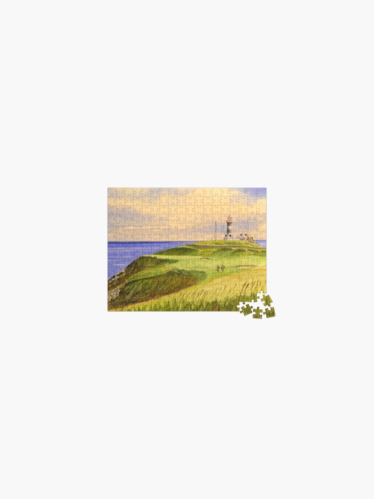 Thumbnail 1 of 2, Jigsaw Puzzle, Old Head Golf Course Ireland Hole 4 designed and sold by billholkham.