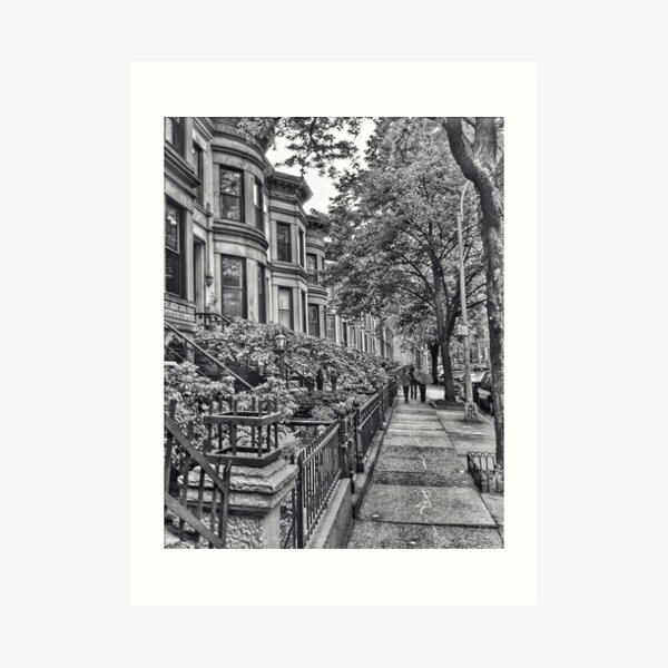 Park Slope, Brooklyn, New York Art Print