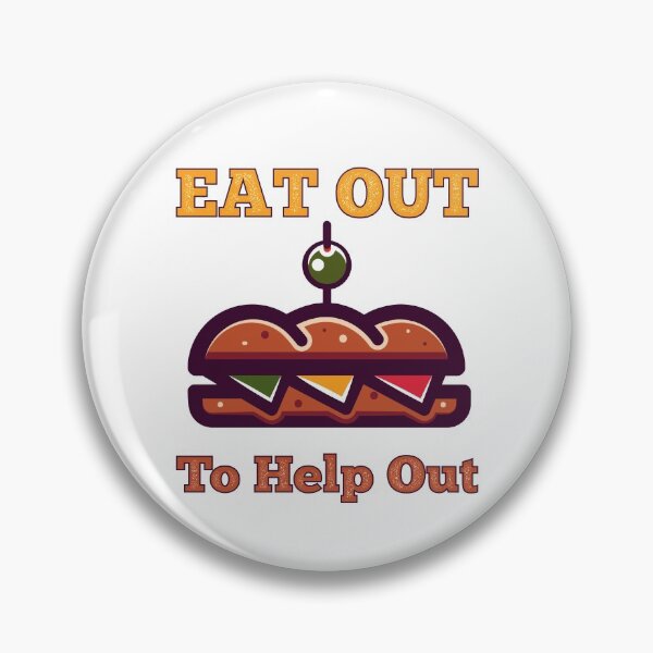 Item preview, Eat Out To Help Out designed and sold by DoodleBugDigits.
