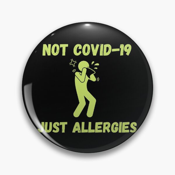 Item preview, Allergies Coronavirus COVID 19 Design designed and sold by Gramsta.