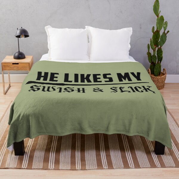 Item preview, He Likes My Swish and Flick - BLK designed and sold by catalystdesign.