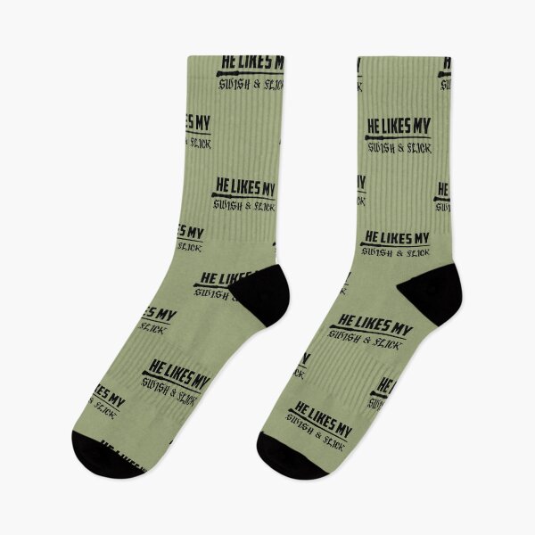 Item preview, He Likes My Swish and Flick - BLK designed and sold by catalystdesign.