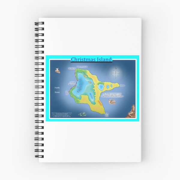 Item preview, Christmas Island (Kiritimati) designed and sold by davidfraser.