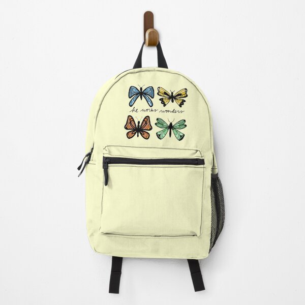 Item preview, Colorful He Works Wonders Butterflies designed and sold by faithprints.