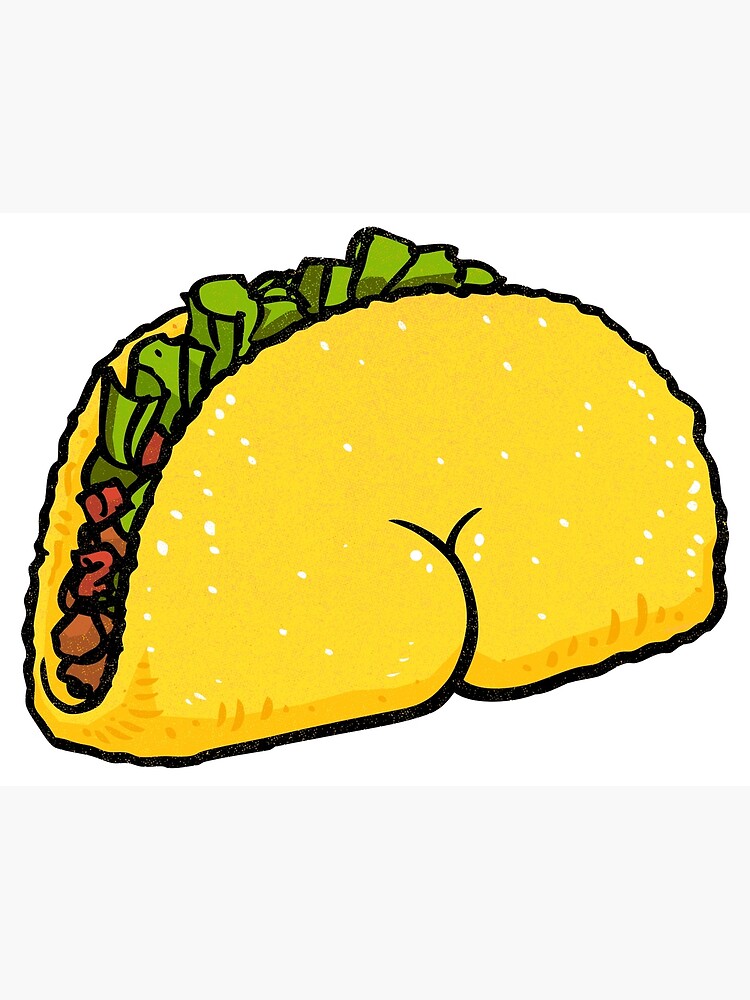 Thumbnail 2 of 2, Greeting Card, Taco BUTT designed and sold by briancookart.