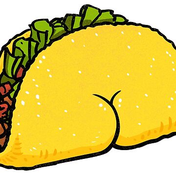 Artwork thumbnail, Taco BUTT by briancookart