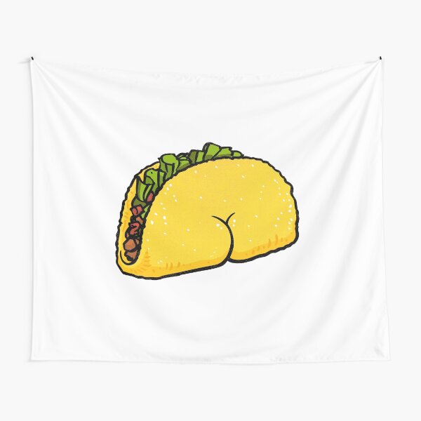 Taco BUTT Tapestry