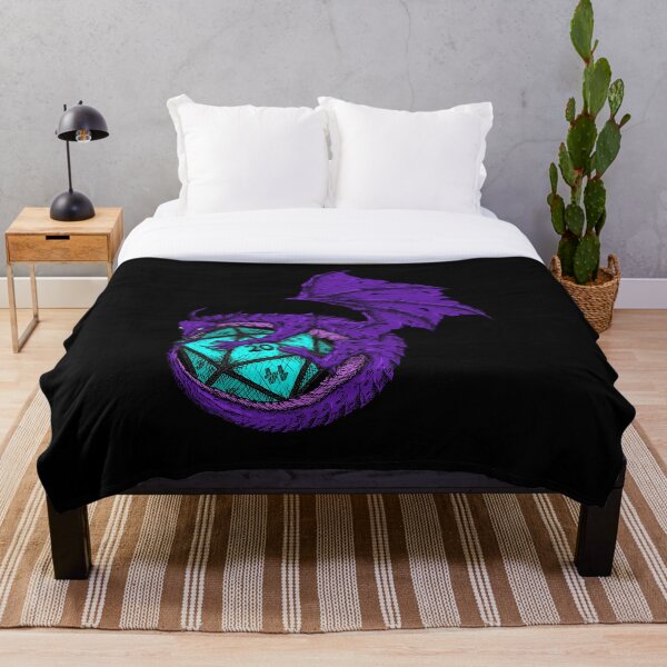 Item preview, Dragon's Horde Collection 2 - Dungeons and Dragons - Purple and Light Blue designed and sold by Dylan Nonya.