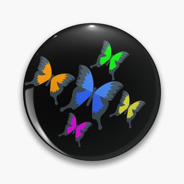 Item preview, Fun family of colorful butterflies print designed and sold by familyfunstore.