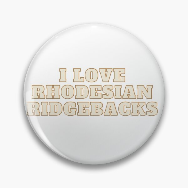 Item preview, I love Rhodesian Ridgebacks designed and sold by HanneBradley.