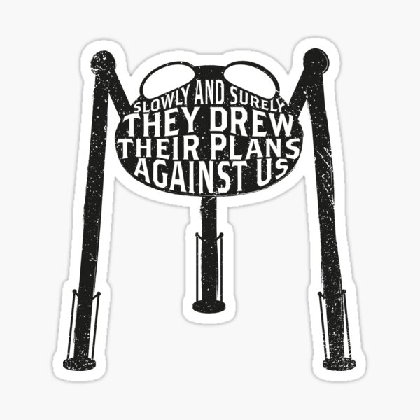 War of The Worlds Sticker