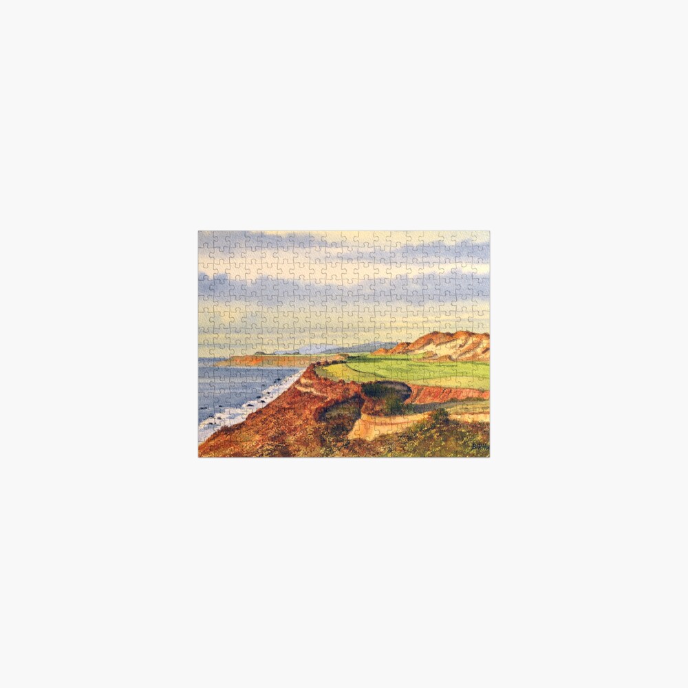 Pacific Dunes - On Bandon Dunes - Golf Course Oregon 13th Hole Jigsaw Puzzle