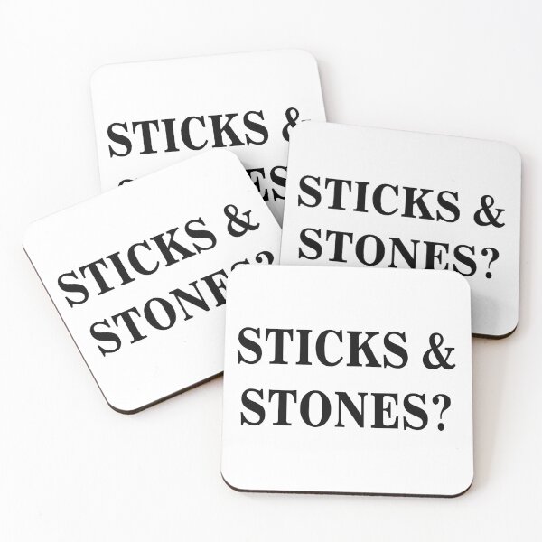 Item preview, Sticks And Stones? designed and sold by babydollchic.