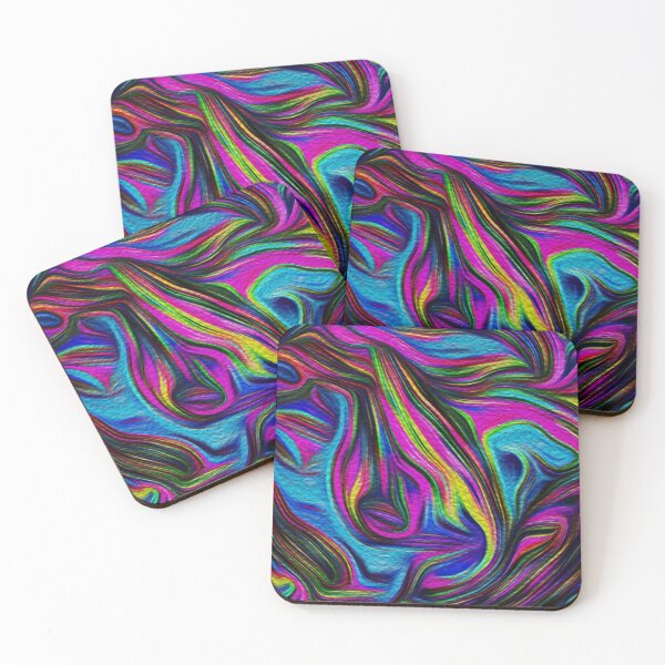 Item preview, Abstract oil painting designed and sold by TeamPineapple.