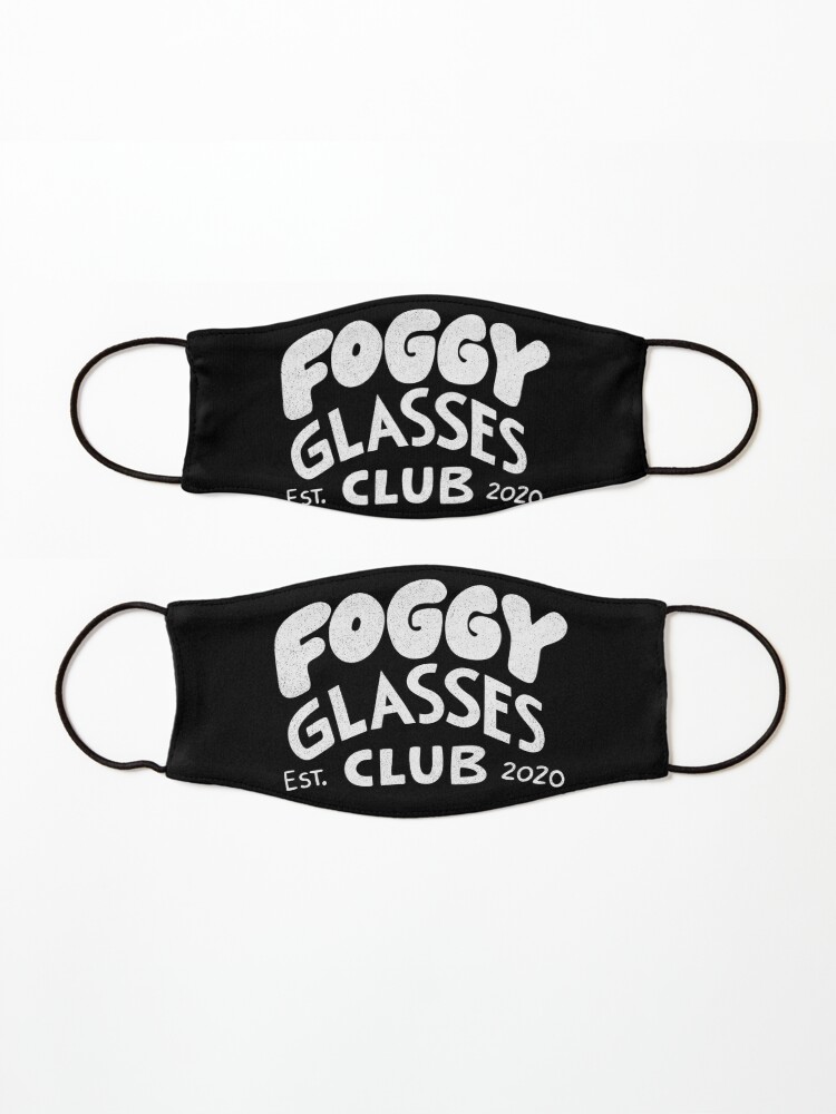 Mask, Foggy Glasses Club designed and sold by Brian Cook