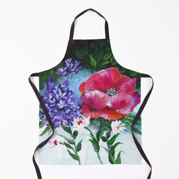 Item preview, Etude with Poppy Flower and Lilac designed and sold by galina-art.