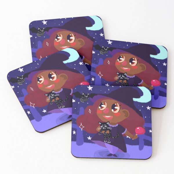 Item preview, Cute Witch Halloween Illustration designed and sold by opiumpansy.
