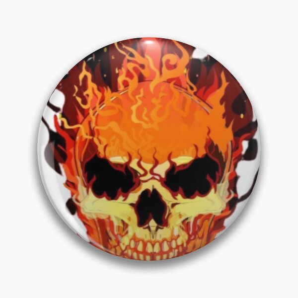 Item preview, Cool Flaming skull  designed and sold by AYACHI90.