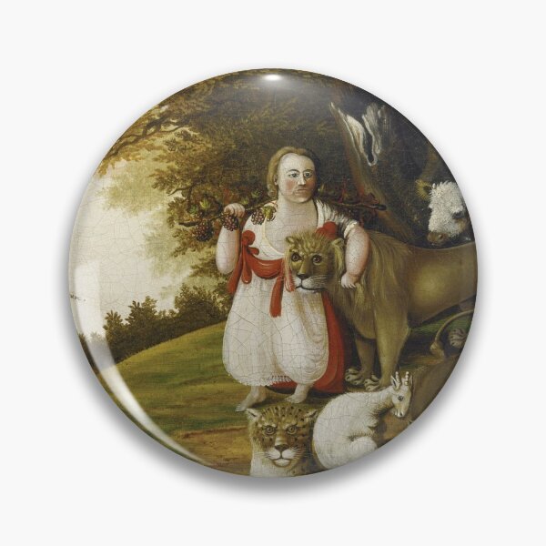 Item preview, Edward Hicks - A Peaceable Kingdom With Quakers Bearing Banners designed and sold by artcenter.