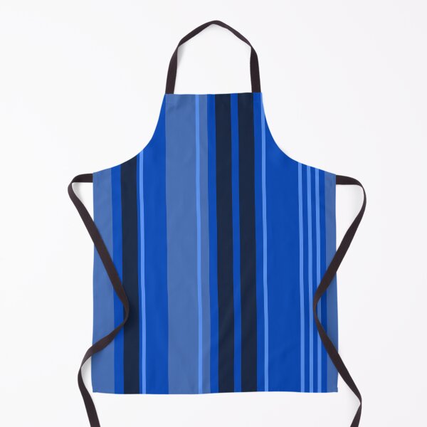 Item preview, Blue Stripes, Shades of Blue Color Blocking by Courtney Hatcher designed and sold by cghatcherart.