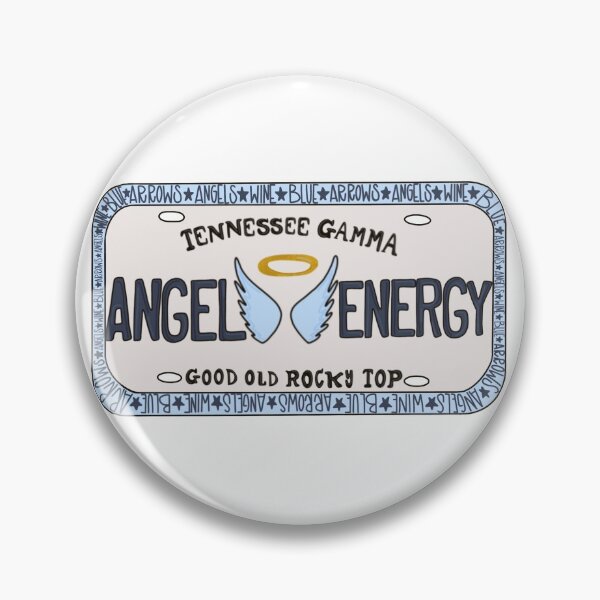 Item preview, Placa de licencia de Angel Energy designed and sold by natwrigs.