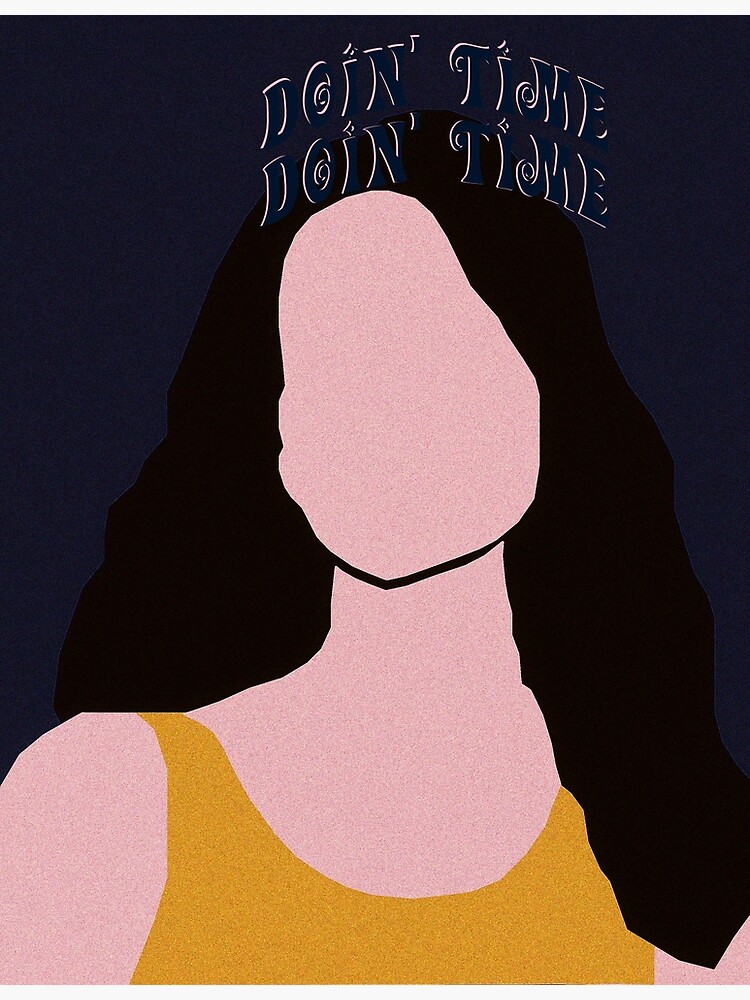 Doin Time Poster - Lana Del Rey - Tapestry