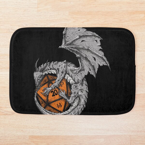 Item preview, Dragon's Horde Collection 2 - Dungeons and Dragons - Silver and Orange designed and sold by Dylan Nonya.